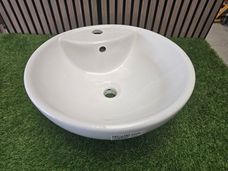 Design wastafel Disegno, ceramica, wit
